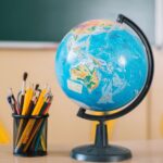 Rotating Desk Globes
