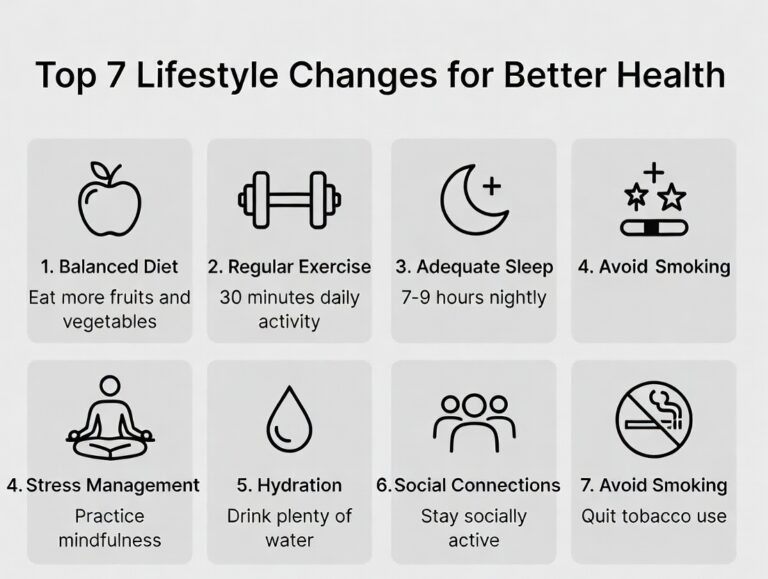 Top 7 Lifestyle Changes for Better Health