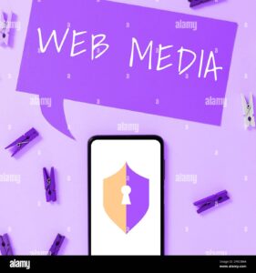 visual web media