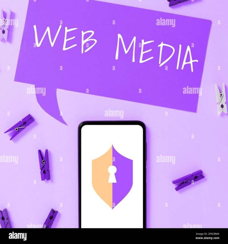 visual web media