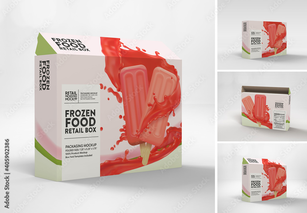 custom frozen food boxes