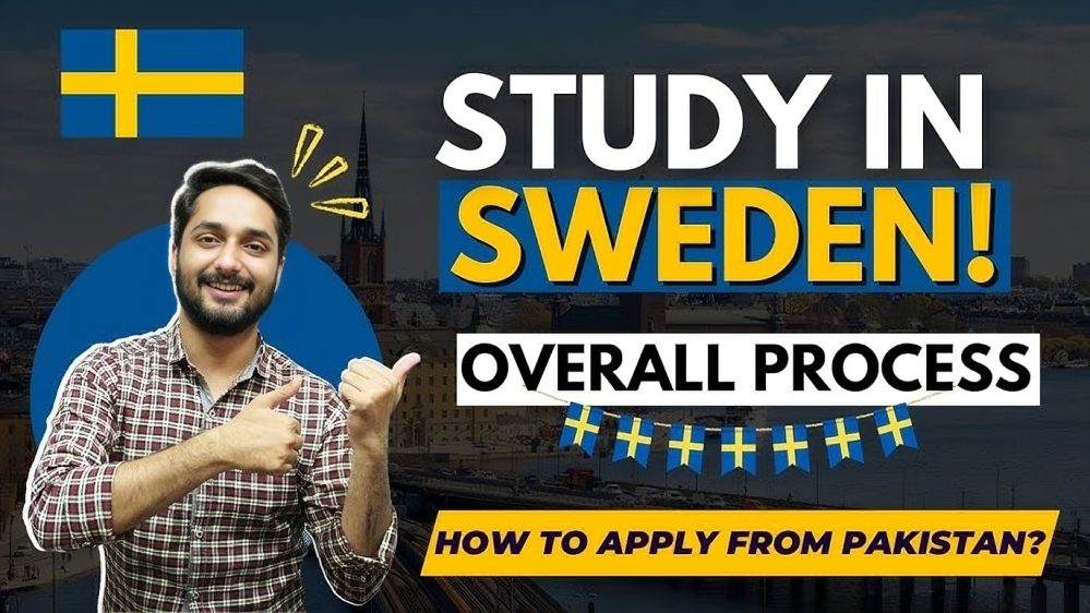 study in sweden from pakistan