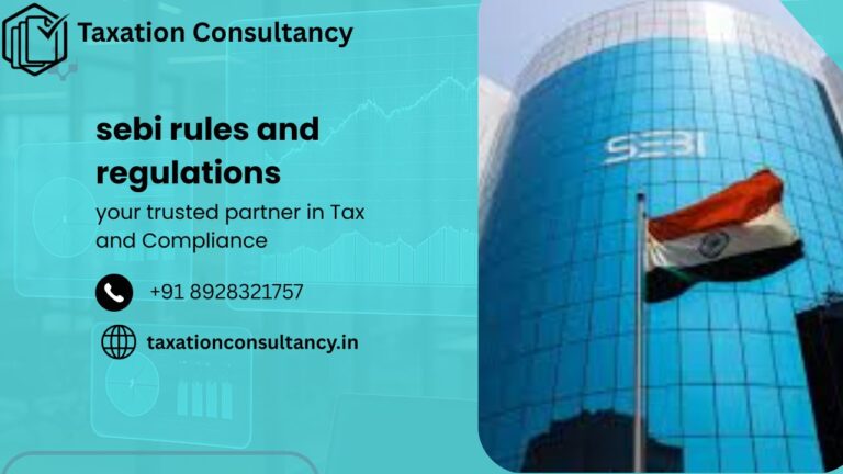 rules and regulations of sebi