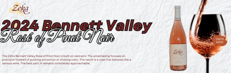 2024 Bennett Valley Rosé of Pinot Noir