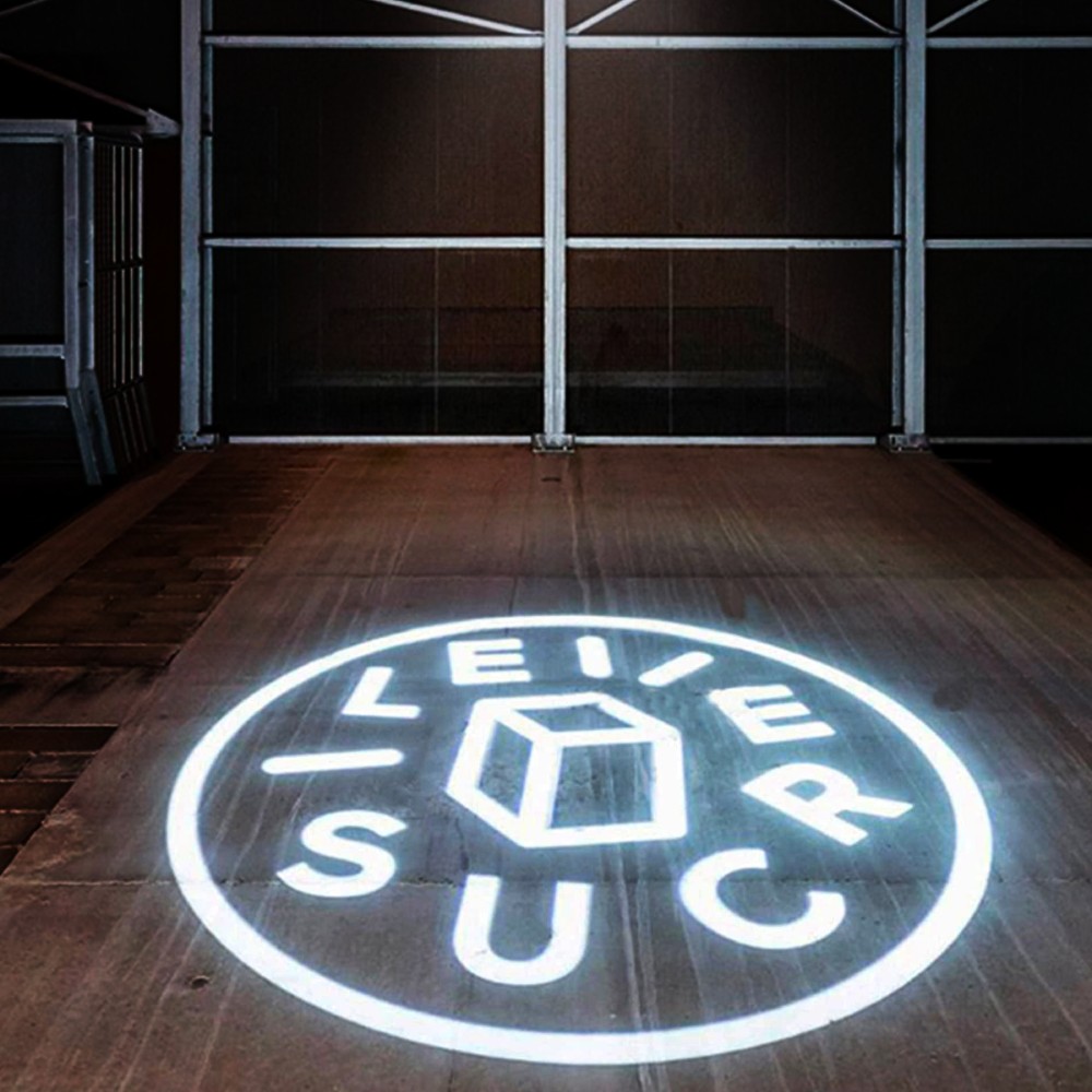 projecting logo