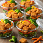 Air-Fried Tofu Meal Prep Bowls