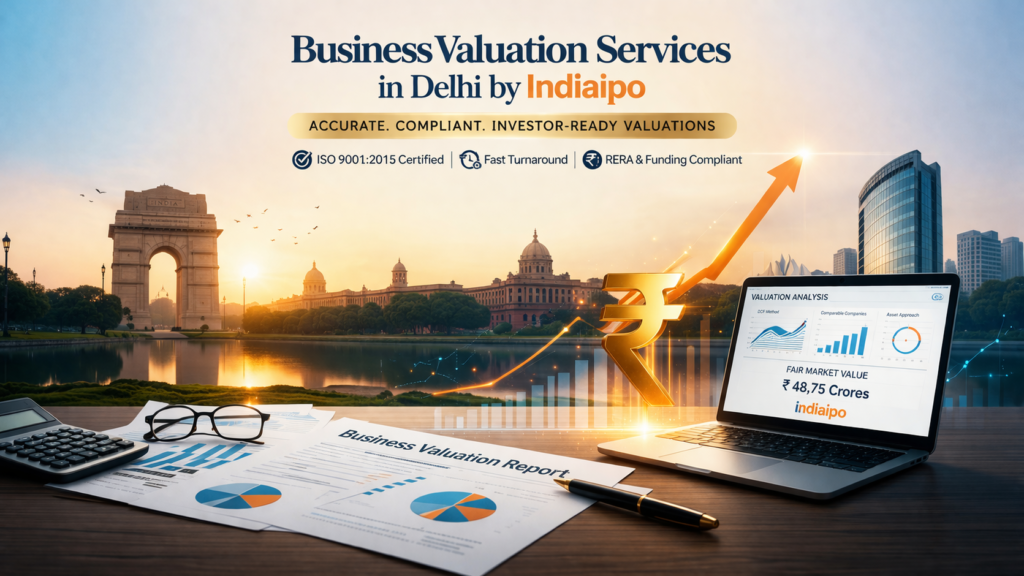 Business Valuation Services in Delhi by Indiaipo
