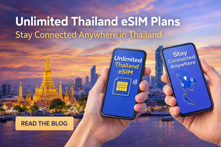 Unlimited Thailand eSIM Plans