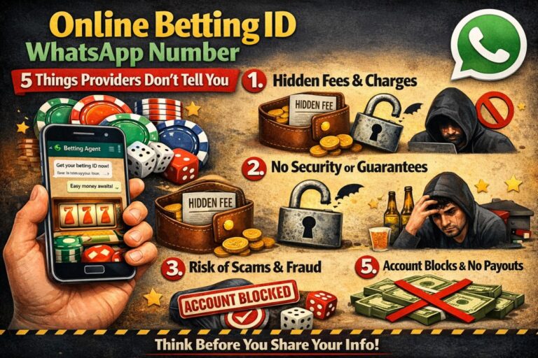 Online Betting ID WhatsApp Number: 5 Things Providers Don’t Tell You