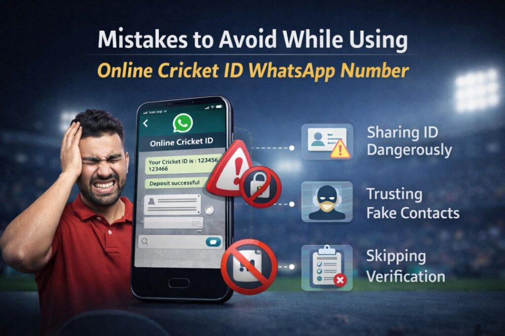 Mistakes to Avoid While Using Online Cricket ID WhatsApp Number