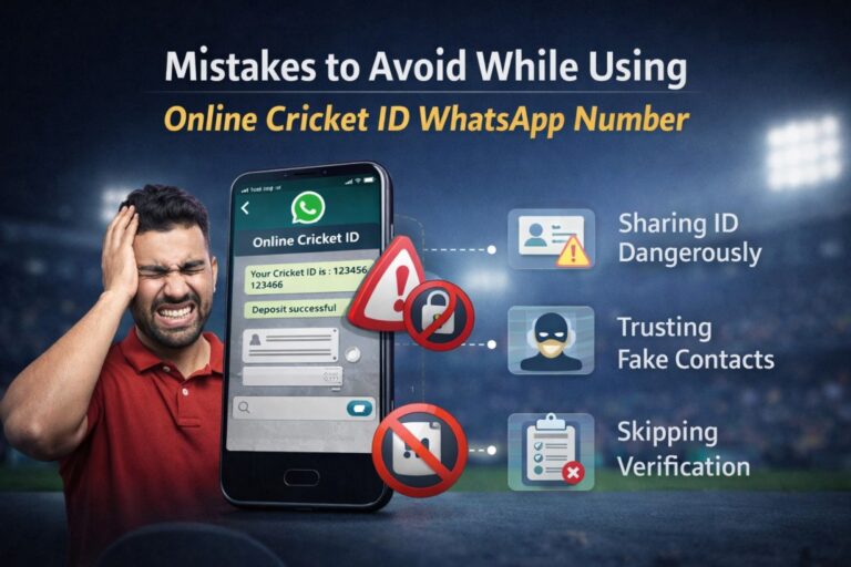 Mistakes to Avoid While Using Online Cricket ID WhatsApp Number
