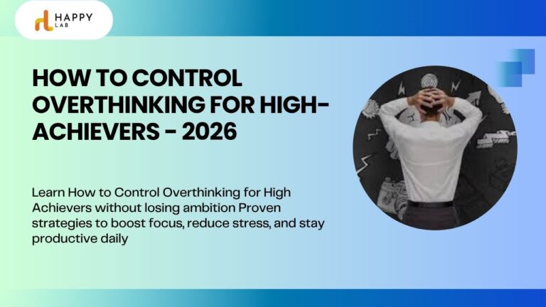 how to overcome anxiety and overthinking