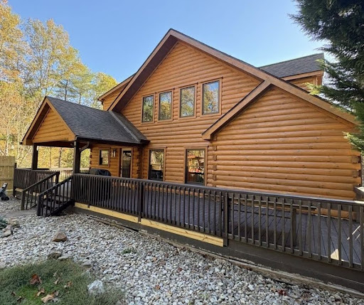 repair log cabin rot