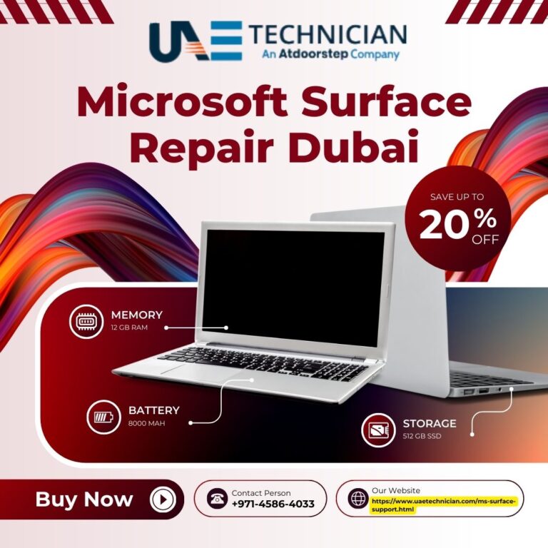 Microsoft Surface Repair Services Dubai
