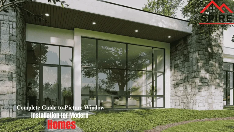 Picture Window Installation