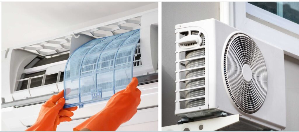 split system air conditioning repair Taylor ACT