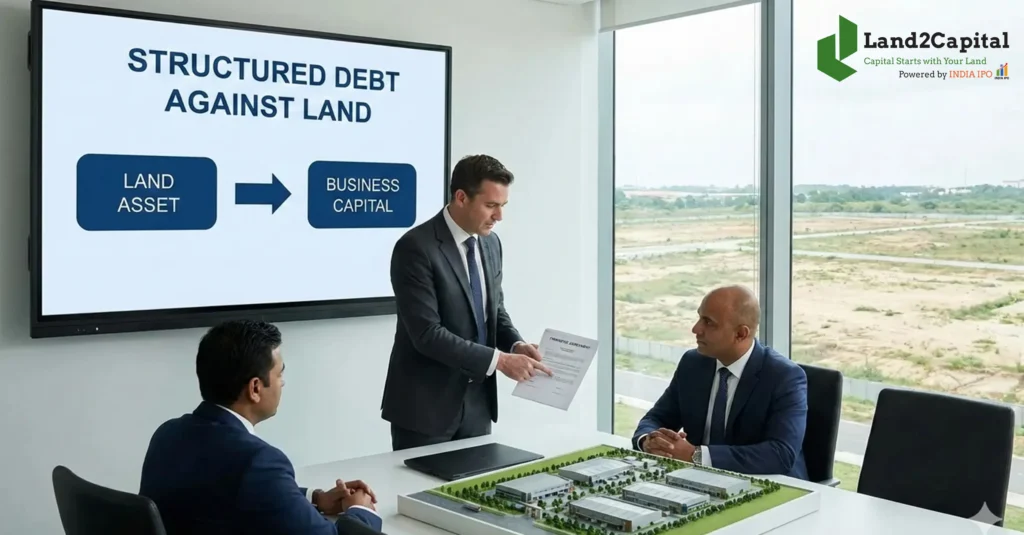 Structured Debt Against Land