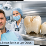 Toothache Broken Tooth or Lost Crown