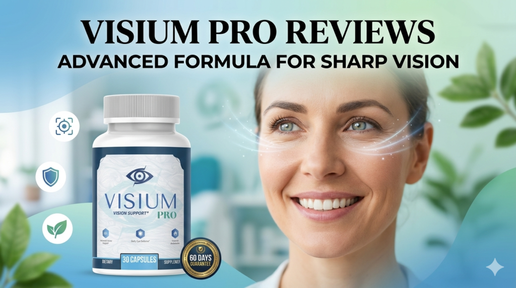 Visium Pro Reviews Advanced Formula for Sharp Vision