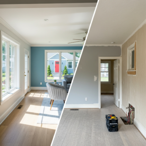 Whole house renovation vs partial renovation