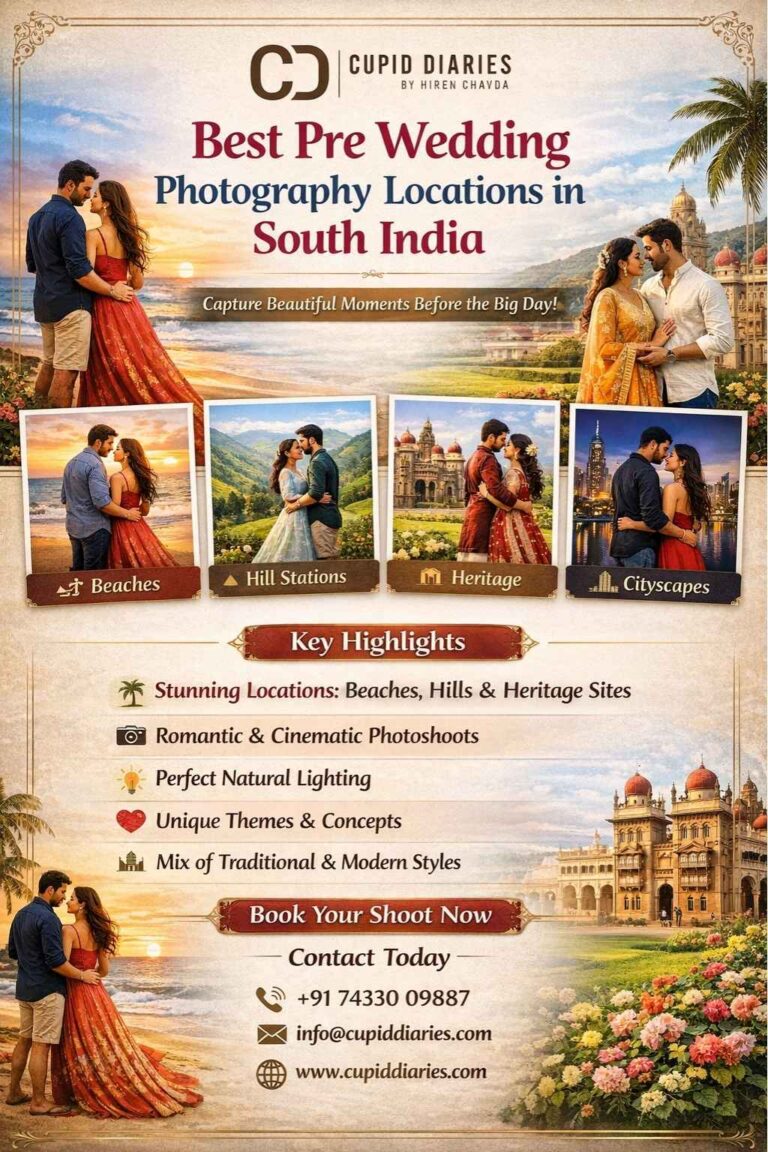 Best Pre Wedding Photography Locations in South India Cupid Diaries