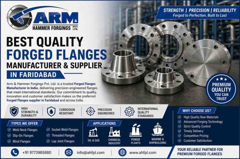 Best Quality Forged Flanges Manufacturer and Supplier in Faridabad