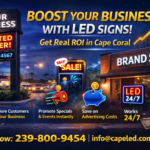 Boost your business with LED signs