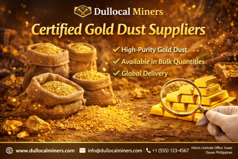 Certified Gold Dust Suppliers