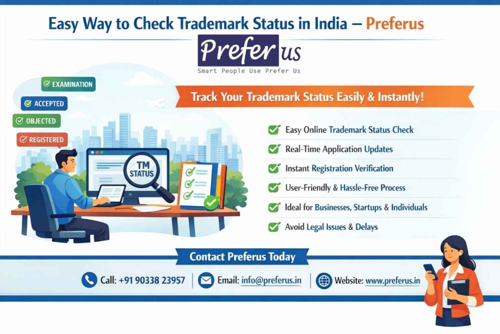 Easy Way to Check Trademark Status in India – Preferus