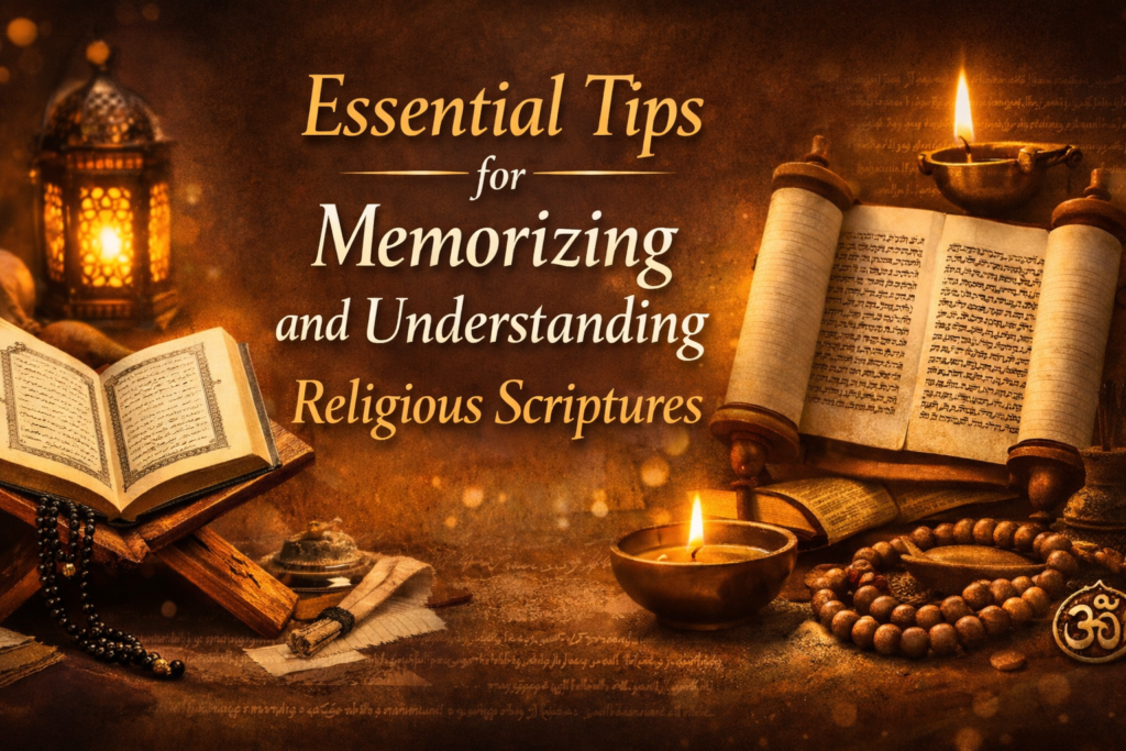 Essential Tips for Memorizing and Understanding Religious Scriptures