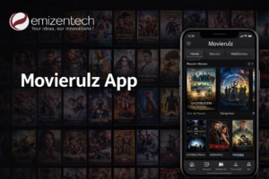 Movierulz app promotional graphic
