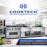 Professional kitchen equipment display