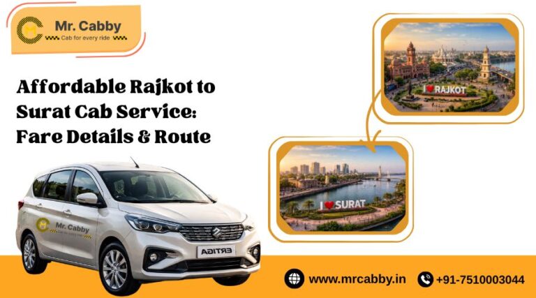 Rajkot to Surat Cab