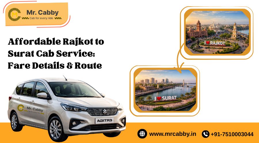 Rajkot to Surat Cab