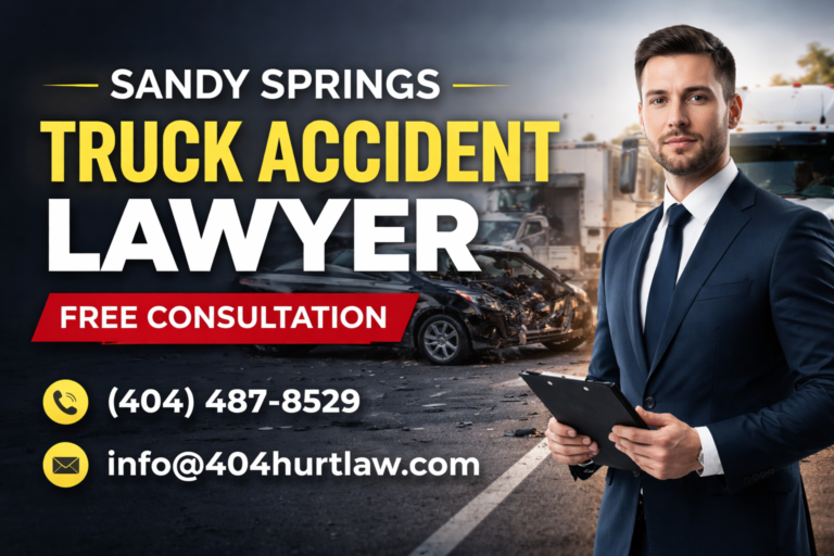 Truck accident lawyer in Sandy Springs
