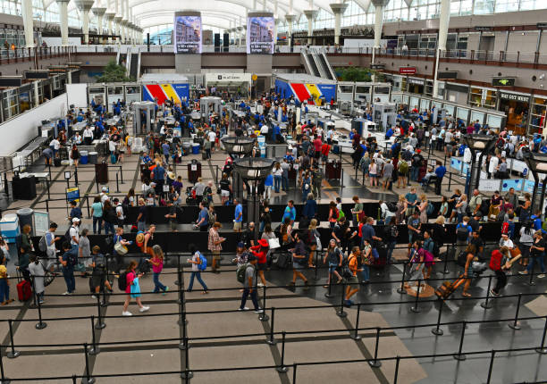 denver airport security wait times