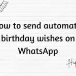 send wishes automatically every year