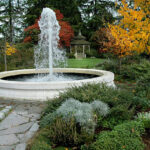 Beautiful Fountain in Garden