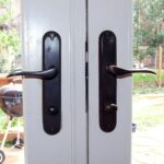 lockable patio door