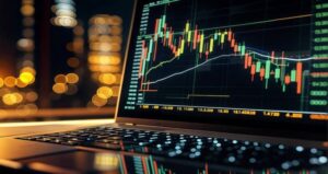 Beginner choosing best stock broker in India with step-by-step investing guide and trading app interface