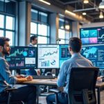 Best stock broker in India platform showing secure trading, safe investing tools and user dashboard