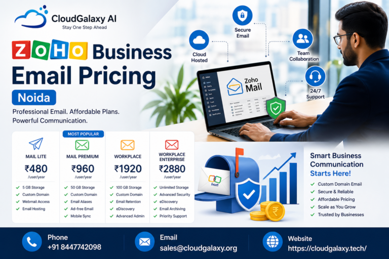 Affordable Zoho Business Email Solutions for Growing Businesses