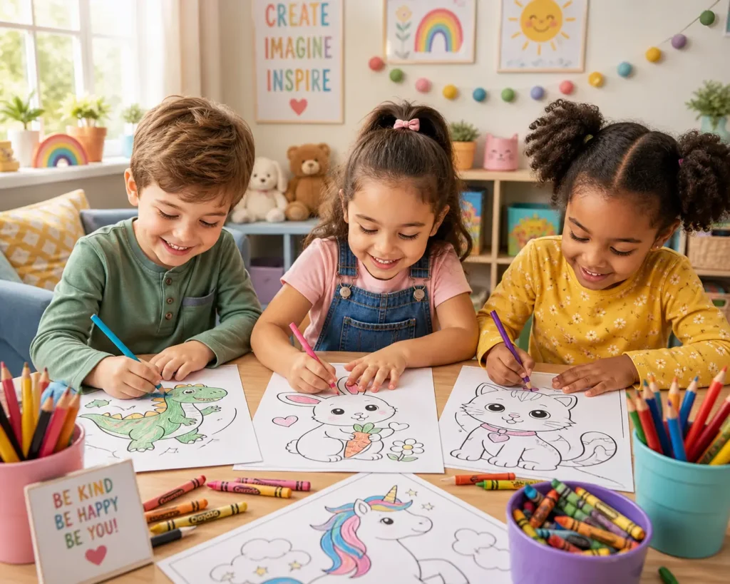 Ausmalbilder für Kinder
