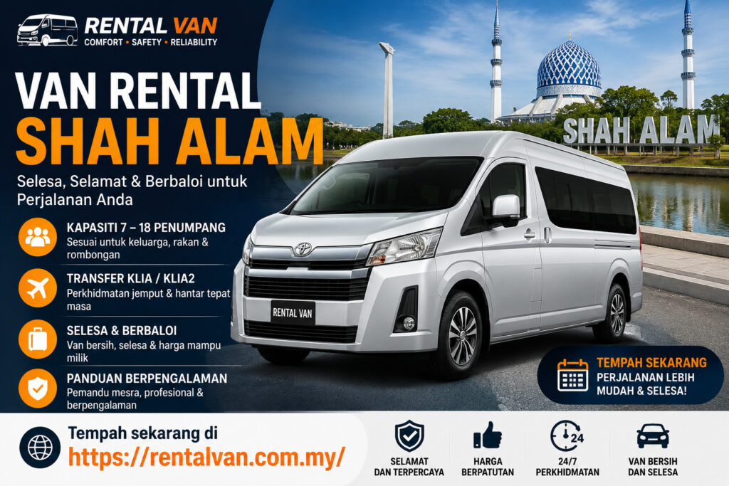 Van rental Shah Alam