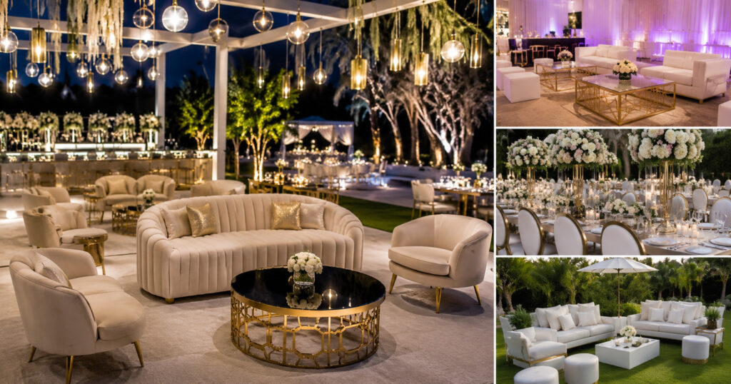 Event furniture rental Dubai