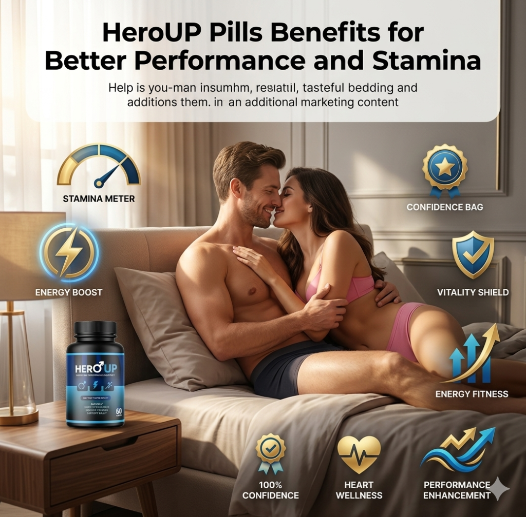 HeroUP Pills Benefits for Better Performance and Stamina