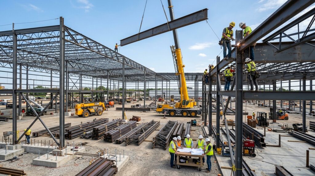 How To Construct A Steel Building