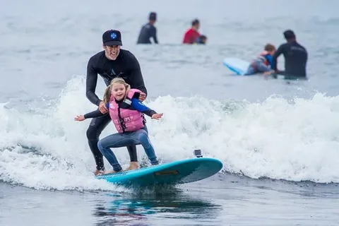 Kids and Family Surf Lessons Kailua-Kona