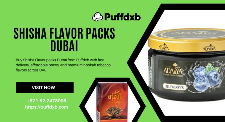 Shisha Flavor packs Dubai
