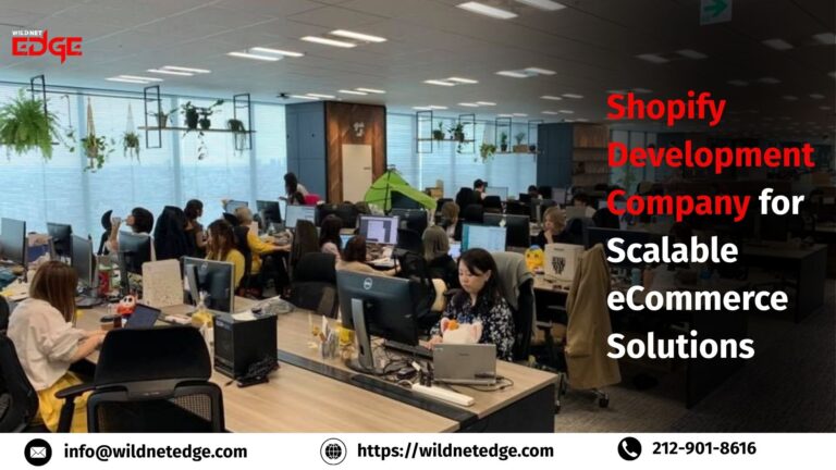 Shopify Development Company for Scalable eCommerce Solutions